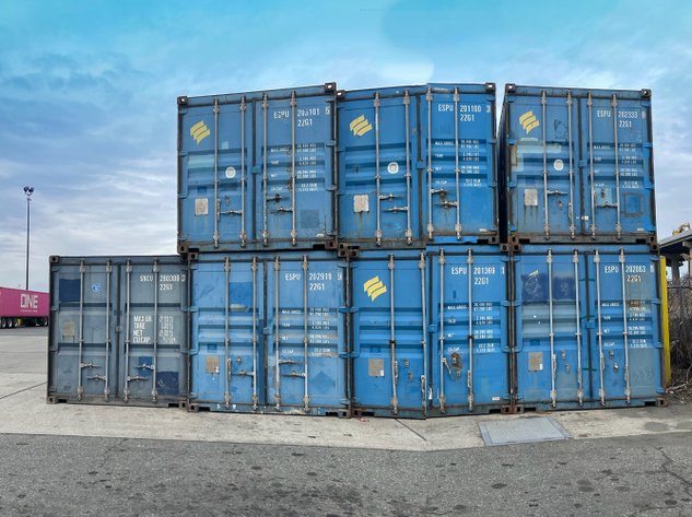 (8) 20' Sea Container Boxes